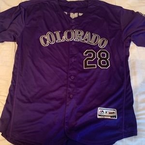 Majestic Cool Base Authentic Nolan Arenado Jersey